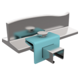 41mm Window Bracket + Cone Screw HDG